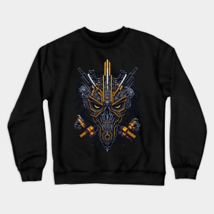 Mecha Skull S01 D88 Crewneck Sweatshirt